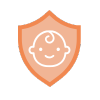 Kids Safe Icon